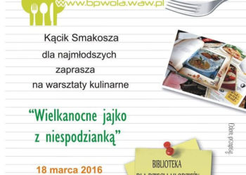 Wielkanocne jajko z niespodzianką – warsztaty kulinarne dla dzieci