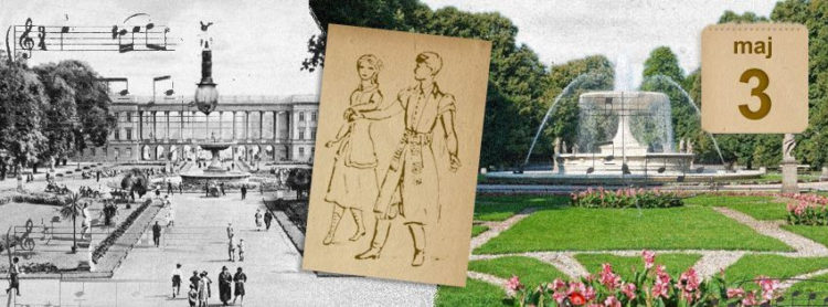 Majówka w Ogrodzie Saskim – Warszawiacy tańczą poloneza!