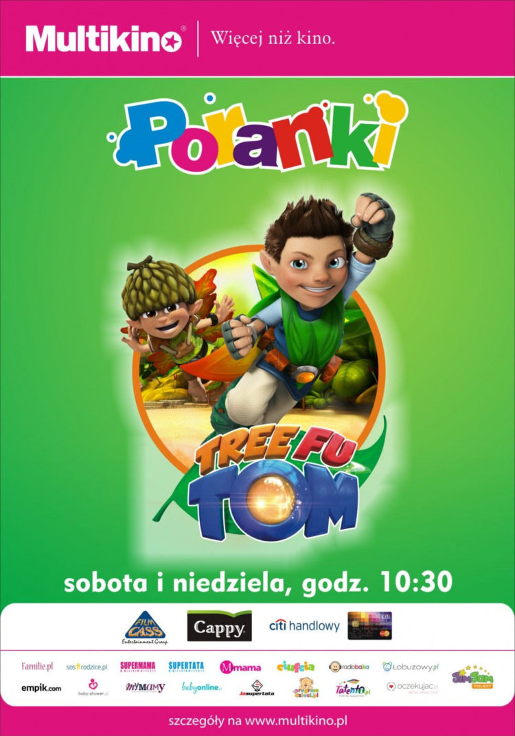 Majowe Poranki o 10.30 w Multikinie z odważnym „Tree Fu Tomem”