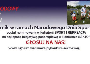 Piknik w ramach Narodowego Dnia Spotu nominowany w konkursie S3KTOR!
