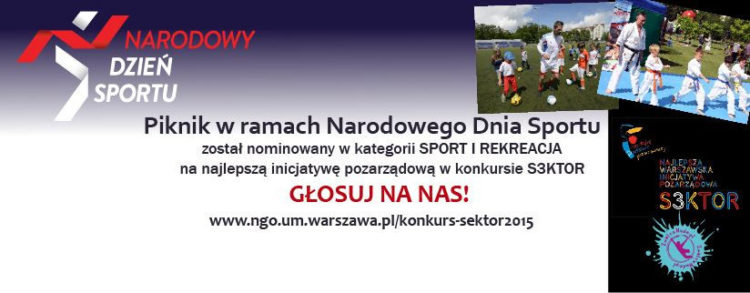 Piknik w ramach Narodowego Dnia Spotu nominowany w konkursie S3KTOR!