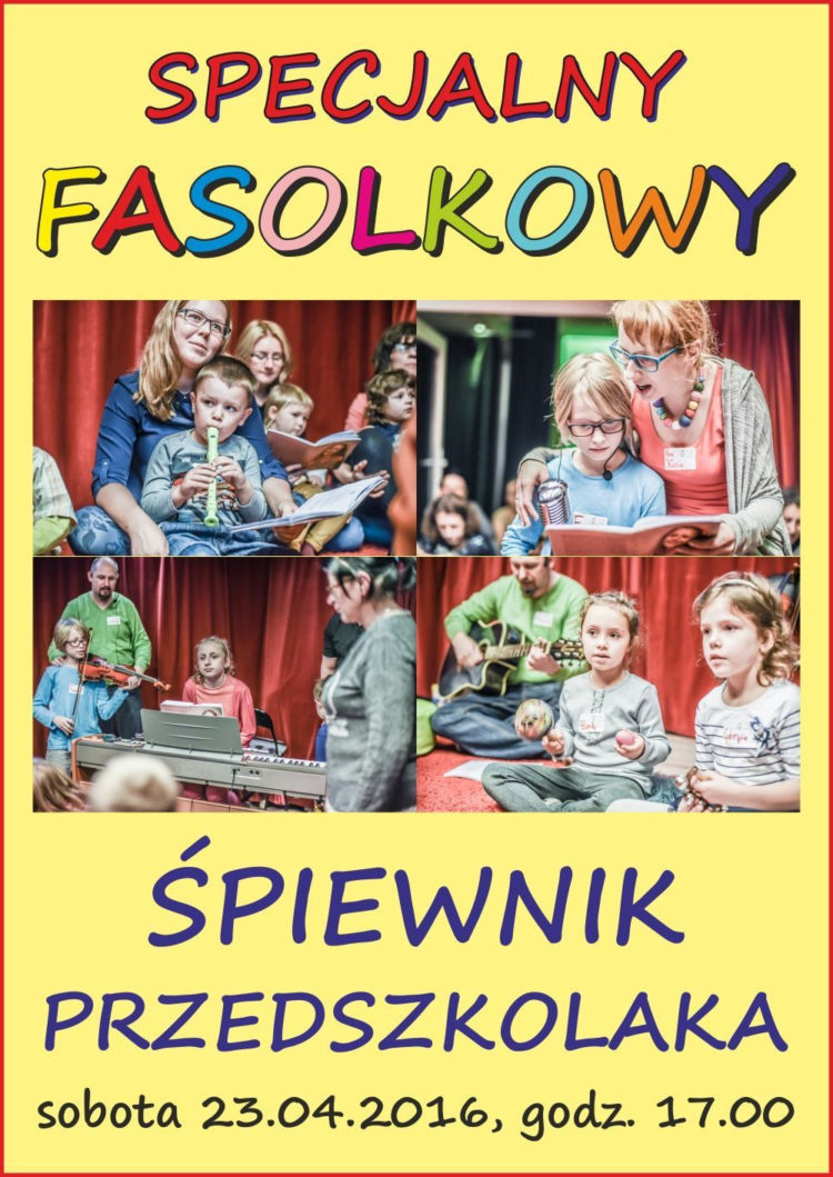 Specjalny Fasolkowy Śpiewnik Przedszkolaka