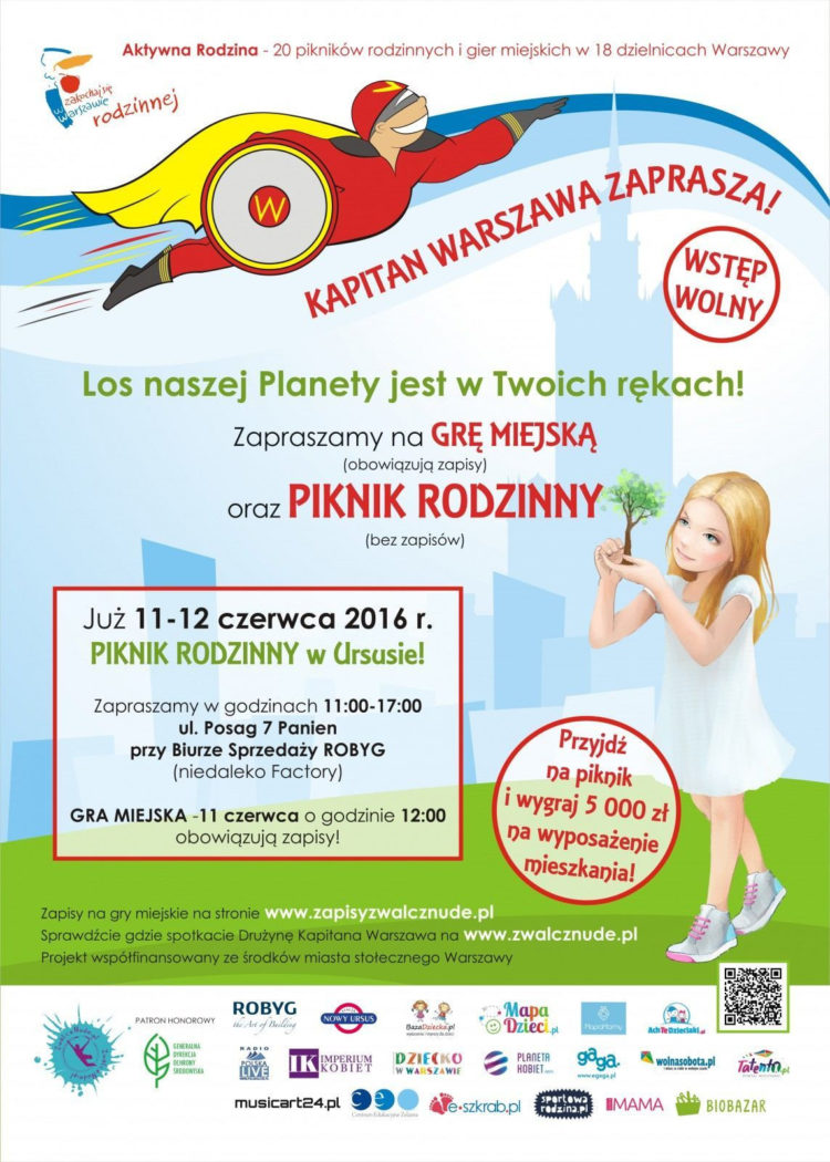 Piknik dla wszystkich i wyjątkowa przygoda idealna na męski wypad ojca z synem już 11-12 czerwca! Kapitan Warszawa szuka właśnie Ciebie!