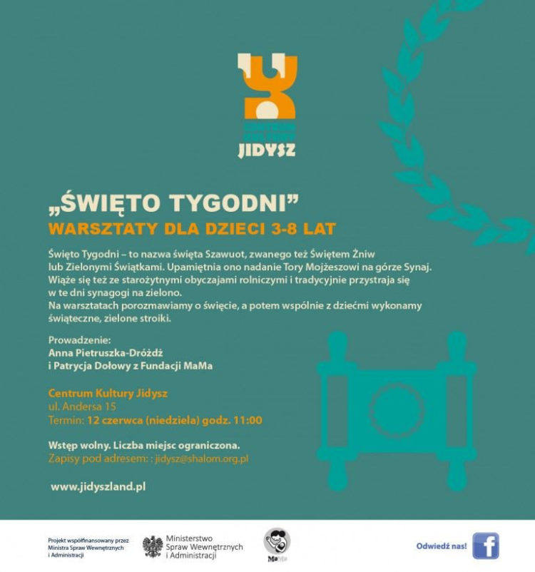 Święto Tygodni – warsztaty dla dzieci