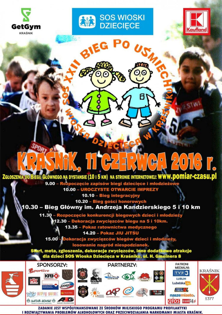 Rodzinne bieganie w Kraśniku