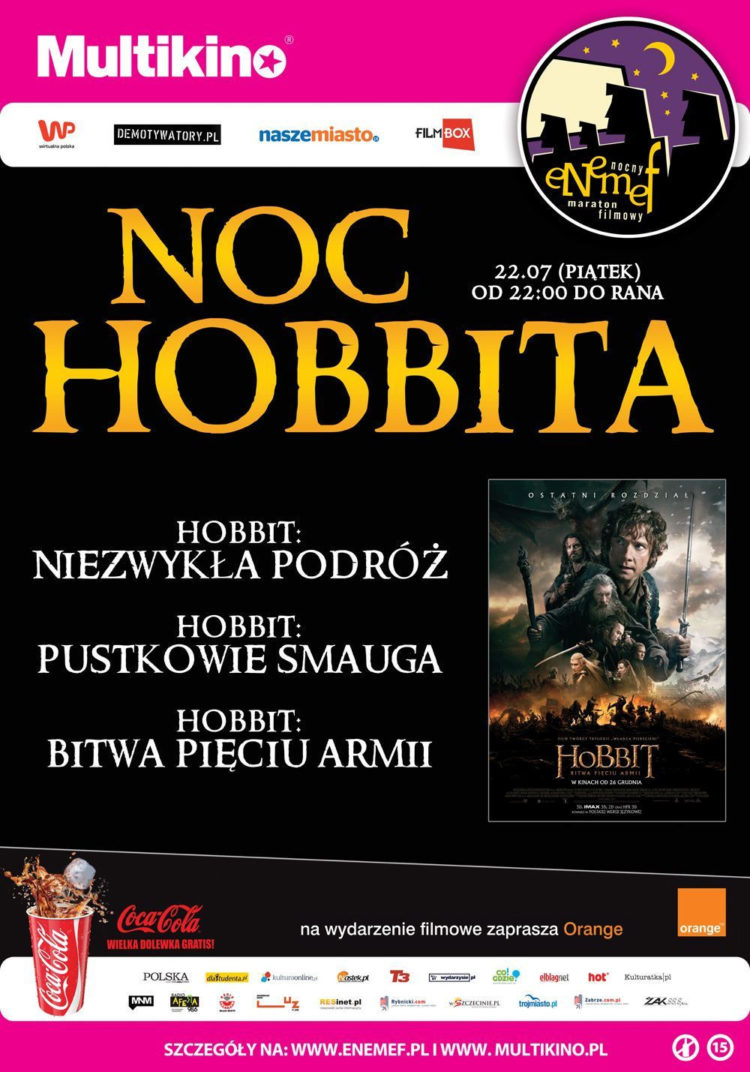 ENEMEF: Noc Hobbita już 22 lipca w Multikinie