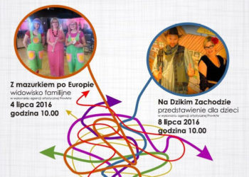 Kulturalnie zakręceni w bibliotece – Widowisko familijne pt.”Z mazurkiem po Europie”