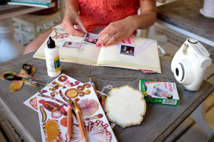 Warsztaty instax scrapbooking