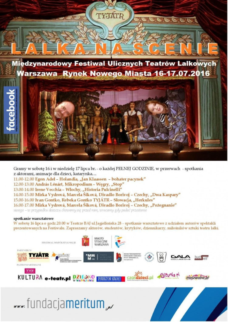 I Międzynarodowy Festiwal Ulicznych Teatrów Lalkowych „Lalka na Scenie”