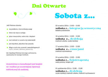 DNI OTWARTE „SOBOTA Z …”