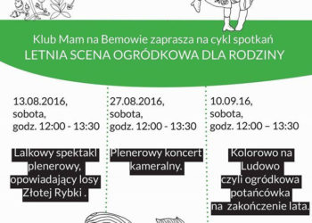 Złota Rybka – Letnia Scena Ogródkowa dla Rodziny