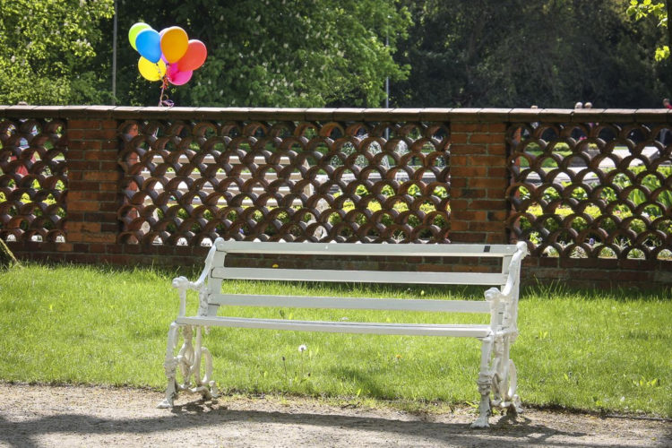 Parkowanie z książką w parku wilanowskim