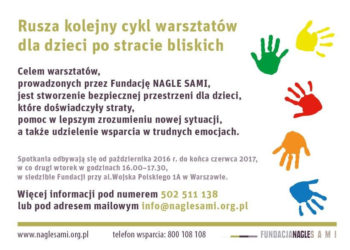 Śmiech, zabawa i wspólne zajęcia pomogą dzieciom po stracie bliskich