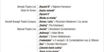 Teatr brytyjski na wielkim ekranie – nowy repertuar spektakli od września 2016 roku w Multikinie