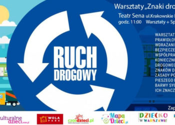 Warsztaty „Znaki drogowe – Bądź bezpieczny” Teatr Scena