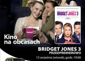 Oto ona! Miss Jones powraca! – „Bridget Jones 3” przedpremierowo 13 września w ramach cyklu  „Kino na Obcasach”