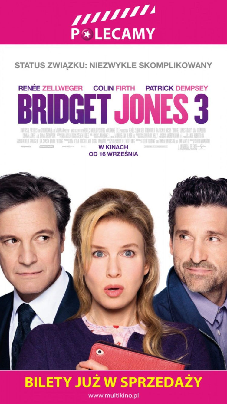 Ruszyła przedsprzedaż biletów na film „Bridget Jones 3”!