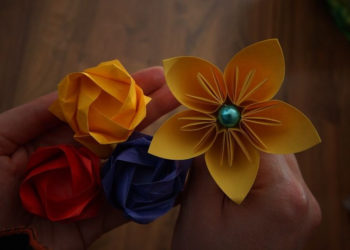 Kwiaty i origami | warsztaty origami dla dzieci