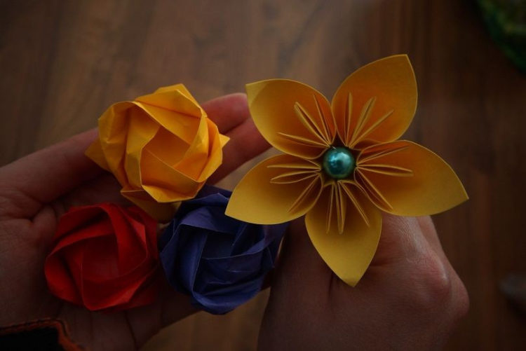 Kwiaty i origami | warsztaty origami dla dzieci