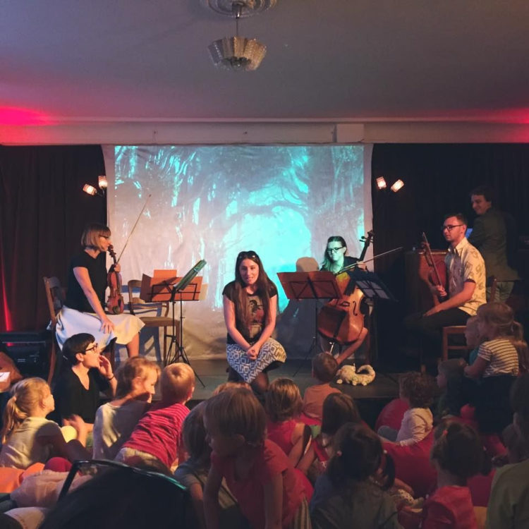 Mała Dzika Klasyka cykl koncertów muzyki poważnej dla dzieci 3+ w Nowym Teatrze