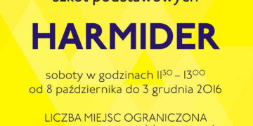 HARMIDER – Bezpłatne zajęcia teatralne dla dzieci z klas II i III szkoły podstawowej