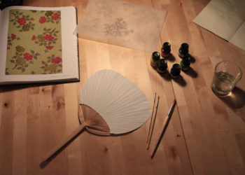 Japonia oswojona | malowanie japońskich wachlarzy