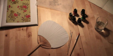 Japonia oswojona | malowanie japońskich wachlarzy