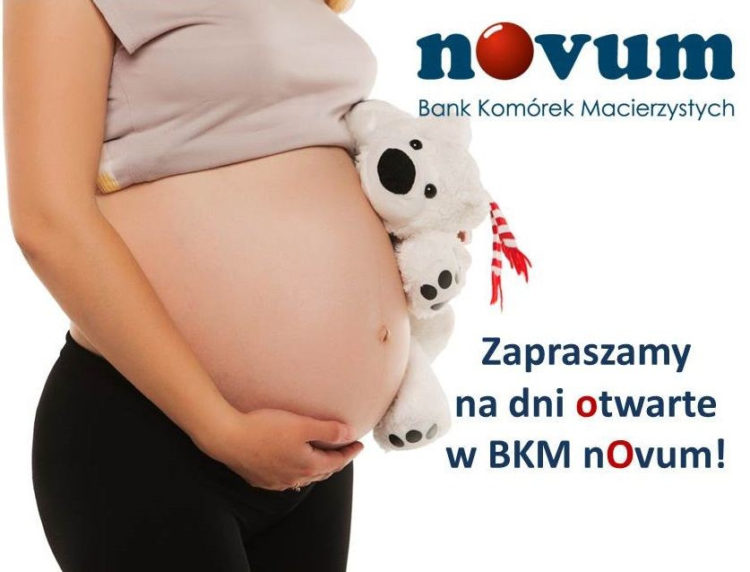 Bank Komórek Macierzystych nOvum zaprasza wszystkich przyszłych rodziców oczekujących dziecka na dni otwarte !!!