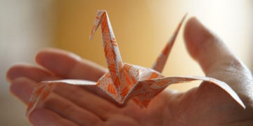 Pod skrzydłami żurawia | warsztaty origami dla dzieci