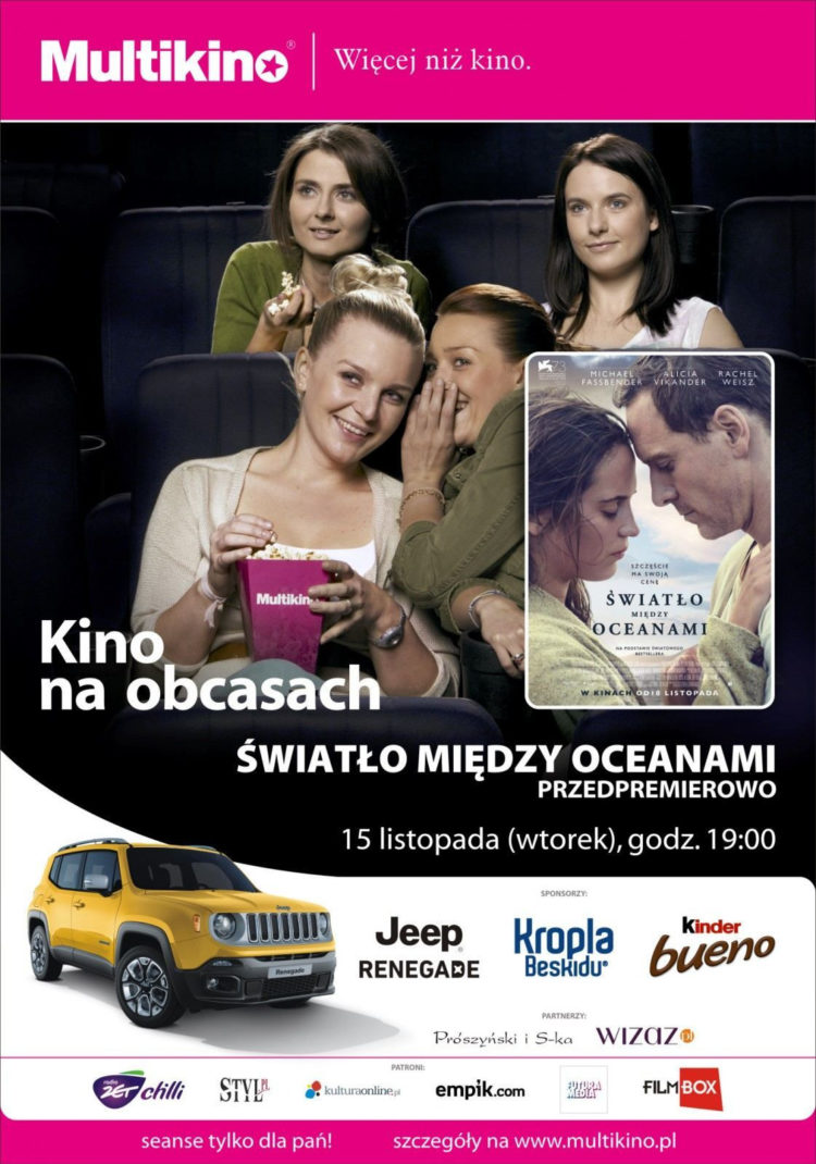 Czasem chcąc kogoś uszczęśliwić czynimy zło – „Światło między oceanami” przedpremierowo 15 listopada w ramach cyklu „Kino na Obcasach”