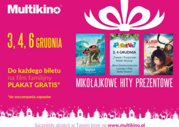 Filmowe Mikołajki w kinach sieci Multikino