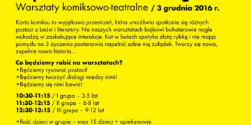 Repertuar krótkich dialogów. Warsztaty komiksowo-teatralne