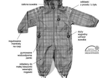 Całoroczny przeciwdeszczowy kombinezon dla dzieci Ducksday