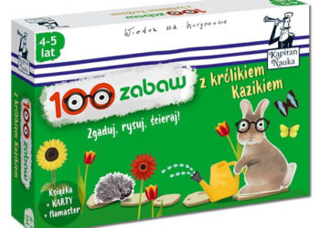 100 zabaw z królikiem Kazikiem