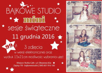 Bajkowe Studio mini sesje świąteczne