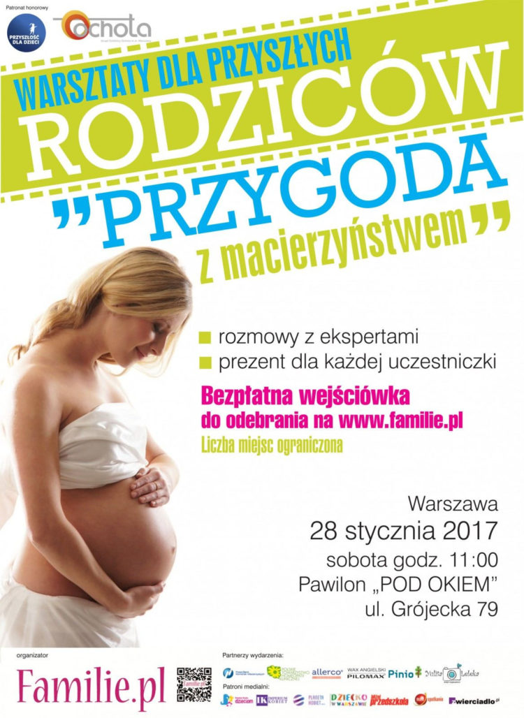 Warsztaty „Przygoda z macierzyństwem” 28 stycznia – wygraj meble dla dziecka!