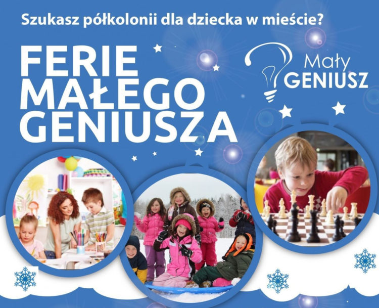 Ferie Małego Geniusza 2017 – półkolonie w Warszawie