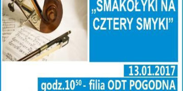 „Smakołyki na cztery smyki” – koncert z cyklu „Filharmonia Narodowa dla Dzieci w wieku przedszkolnym”