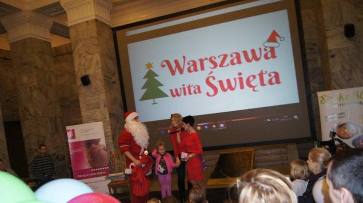 „Warszawa wita Święta” 10 grudnia 2016 Pałac Kultury i Nauki w Warszawie