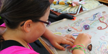 DZIECIĘCE ATELIER warsztaty haftu dla dzieci