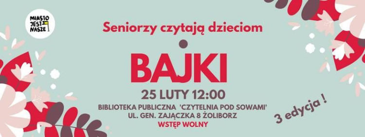 Seniorzy czytają dzieciom