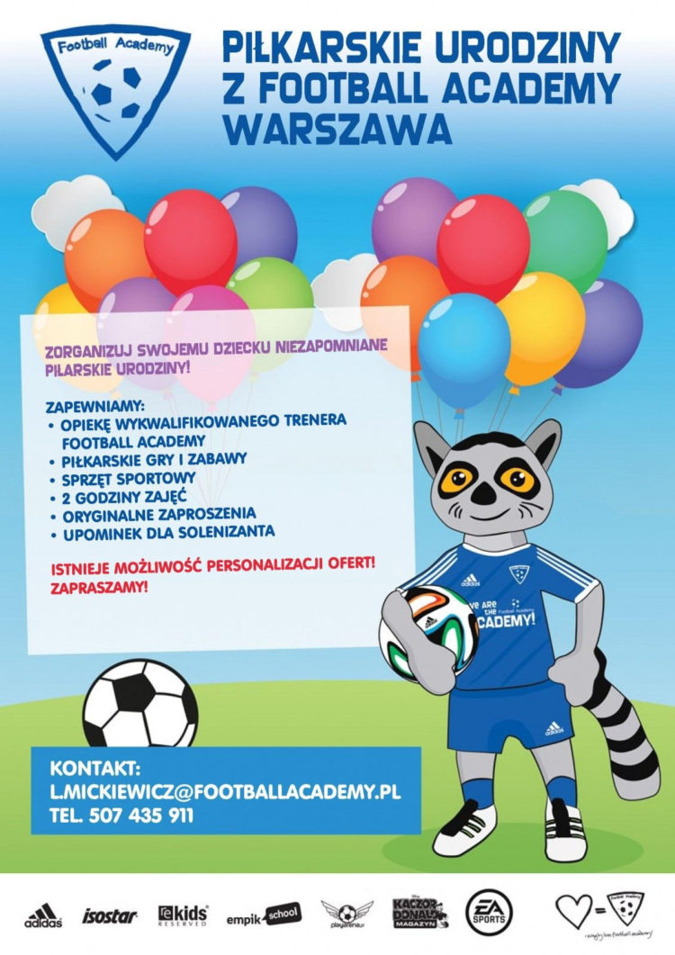 PIŁKARSKIE URODZINY Z FOOTBALL ACADEMY