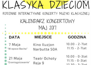 MUZYKA ŁĄCZY ZAPRASZA NA MAJOWE KONCERTY RODZINNE