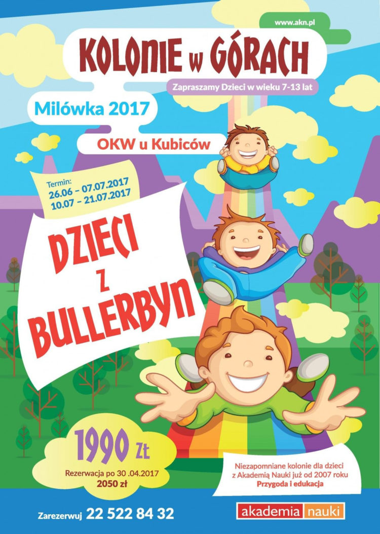 Promocyjna cena kolonii tylko dla czytelników portalu Dziecko w Warszawie