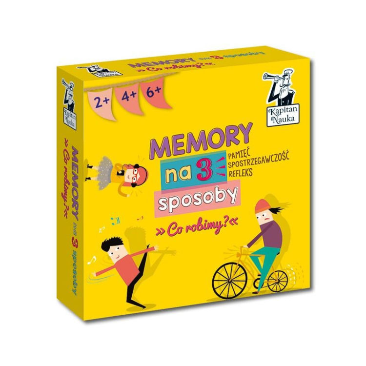 Gra „Memory na 3 sposoby Co robimy?”