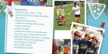 TRWAJĄ ZAPISY NA PIŁKARSKIE PÓŁKOLONIE W WARSZAWIE