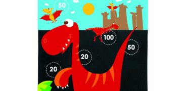 Rzutki magnetyczne „Dinozaur marki Scratch”