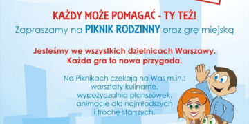 Startuje V edycja projektu Aktywna Rodzina, tym razem wspólnie POMAGAMY! Kapitan Warszawa szuka właśnie Ciebie!