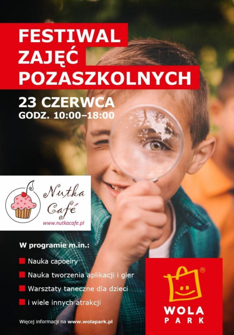 Nutka Cafe & Klub Edukacji Muzycznej na Festiwalu Zajęć Pozaszkolnych w Wola Parku