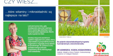 Które witaminy i mikroskładniki są najlepsze na lato?
